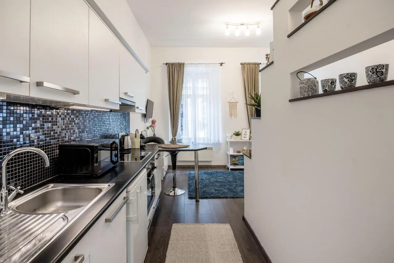 Stylish Downtown Studio Budapest Lägenhet