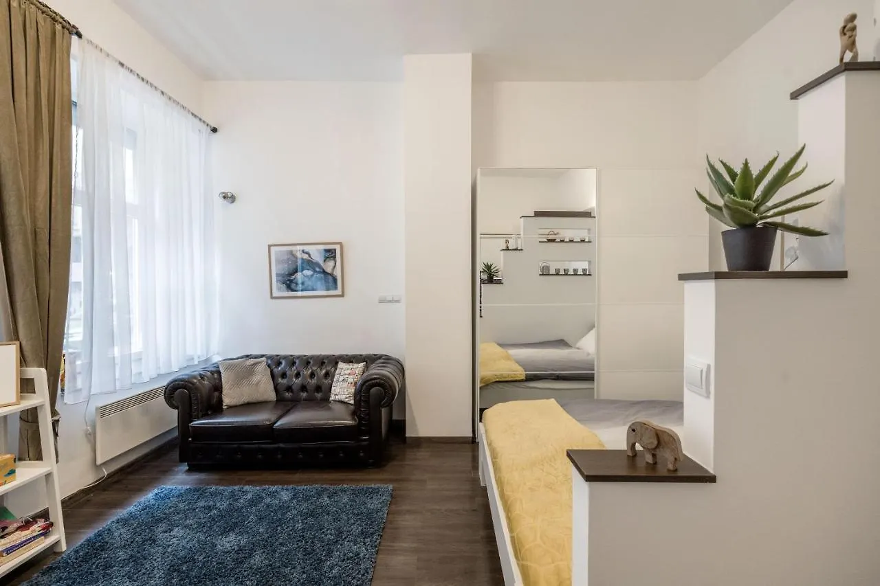 Stylish Downtown Studio Budapest Lägenhet